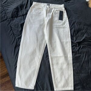 Edwin Anderson Ivory Denim Jeans Sz 29 / 8 NWT $178